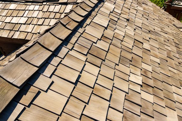 Wood Shake Roof Installation in New Milford